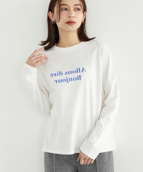 Green　Parks（グリーンパークス）の「コンパクトロゴTEE（Tシャツ/カットソー・レディース・B/A・FREE）」の2枚目の写真