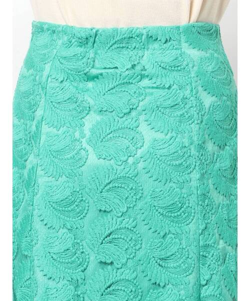 LAGUNAMOON（ラグナムーン）の「刺繍レースマーメイドスカート（スカート・レディース・オレンジ/グリーン/アイボリー・SMALL/MEDIUM）」の6枚目の写真