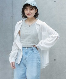 repipi armario | ☆セットアイテム☆スパンボイルシャツ＆タンクトップ(シャツ/ブラウス)