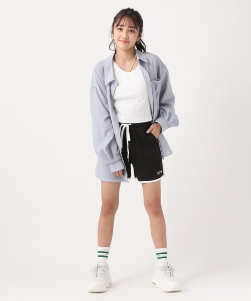 repipi armario（レピピ アルマリオ）の「☆セットアイテム☆スパンボイルシャツ＆タンクトップ（シャツ/ブラウス・キッズ・サックスブルー/ホワイト系その他・SMALL/MEDIUM/LARGE）」の21枚目の写真