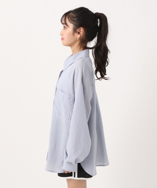 repipi armario（レピピ アルマリオ）の「☆セットアイテム☆スパンボイルシャツ＆タンクトップ（シャツ/ブラウス・キッズ・サックスブルー/ホワイト系その他・SMALL/MEDIUM/LARGE）」の18枚目の写真