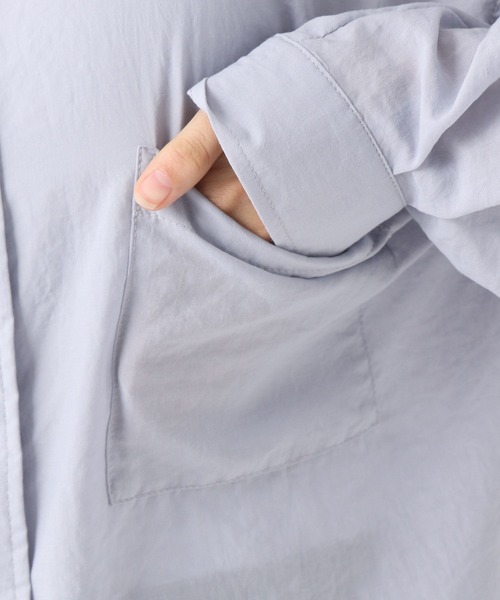 repipi armario（レピピ アルマリオ）の「☆セットアイテム☆スパンボイルシャツ＆タンクトップ（シャツ/ブラウス・キッズ・サックスブルー/ホワイト系その他・SMALL/MEDIUM/LARGE）」の9枚目の写真