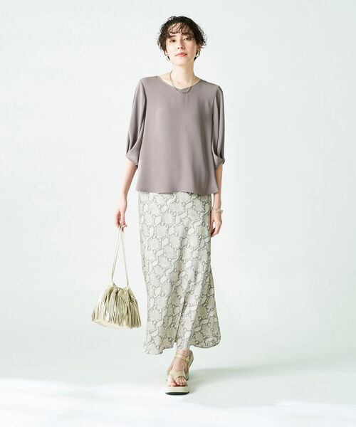 Nolley’s sophi   ノーリーズ ソフィー　タックスリーブブラウス NOLLEY'S sophi - ノーリーズソフィ タックスリーブブラウスの通販 by