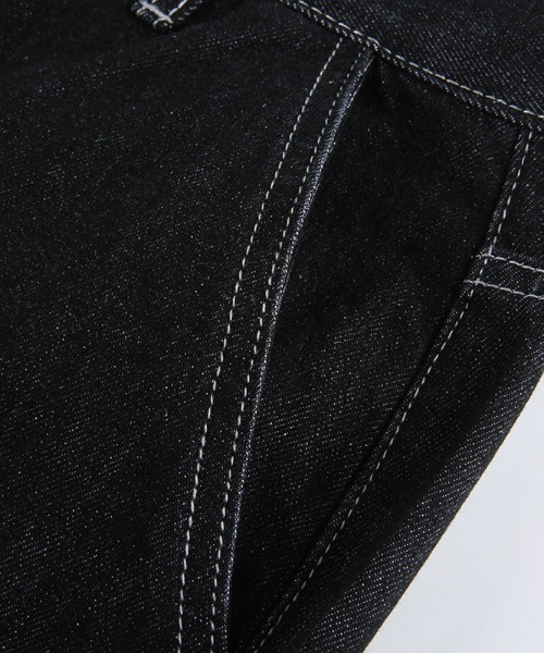 Opinion korean town(オピニオン コリアン タウン)の「90's BUGGY BLACK DENIM(デニムパンツ・レディース・ブラック・S/M)」の7枚目の写真