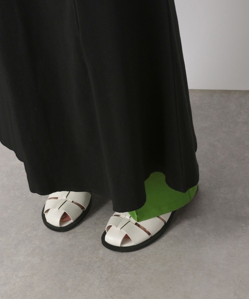 harueiページ LOWRYS FARM（ローリーズファーム）の「リブフレアワンピース