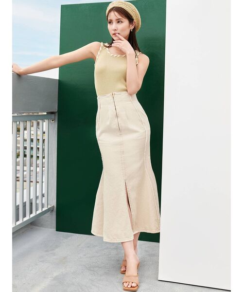 RESEXXY(リゼクシー)の「ペーパーナチュラルベレー帽(ハンチング/ベレー帽・レディース・ベージュ/ブラウン・FREE)」の3枚目の写真