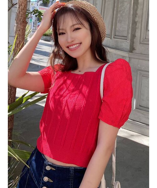 RESEXXY(リゼクシー)の「ペーパーナチュラルベレー帽(ハンチング/ベレー帽・レディース・ベージュ/ブラウン・FREE)」の5枚目の写真