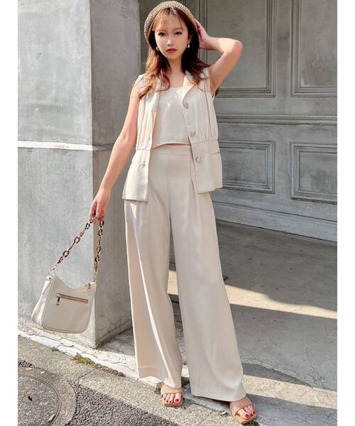 RESEXXY(リゼクシー)の「ペーパーナチュラルベレー帽(ハンチング/ベレー帽・レディース・ベージュ/ブラウン・FREE)」の9枚目の写真