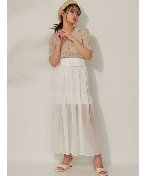 RESEXXY(リゼクシー)の「ペーパーナチュラルベレー帽(ハンチング/ベレー帽・レディース・ベージュ/ブラウン・FREE)」の17枚目の写真