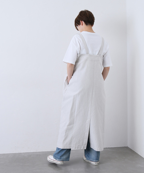 JOURNAL STANDARD LUXE（ジャーナルスタンダード　ラックス）の「LCヘビーツイルチューブワンピース（ワンピース・レディース・ライトグレー/スミクロ・FREE）」の15枚目の写真