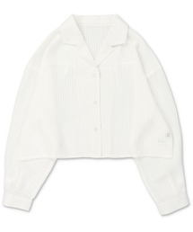 SPINNS | ギンガムチェック ショート丈ロングスリーブシャツ(シャツ/ブラウス)