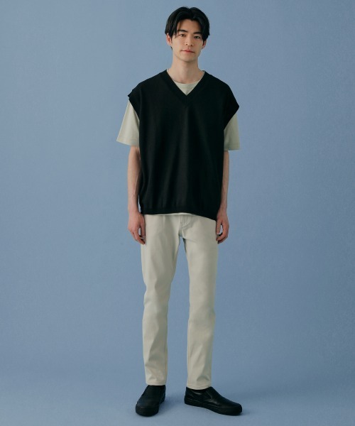 GLOBAL WORK（グローバルワーク）の「モーションテックスキニーCOOL/264149（その他パンツ・メンズ・ホワイト/ブラック/その他/ライトベージュ/ネイビー/ダークグリーン・SMALL/MEDIUM/LARGE/X-LARGE/X-SMALL）」の7枚目の写真