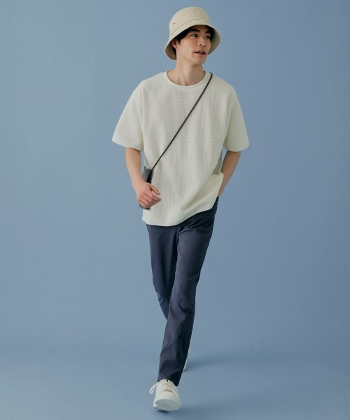 GLOBAL WORK（グローバルワーク）の「モーションテックスキニーCOOL/264149（その他パンツ・メンズ・ホワイト/ブラック/その他/ライトベージュ/ネイビー/ダークグリーン・SMALL/MEDIUM/LARGE/X-LARGE/X-SMALL）」の14枚目の写真