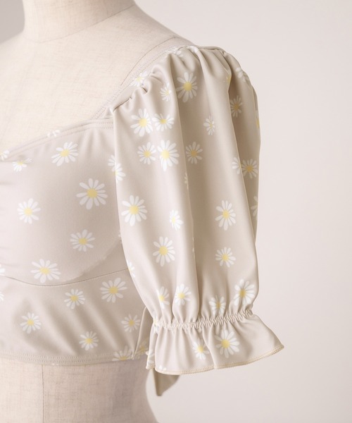 OLIVE des OLIVE(オリーブデオリーブ)の「【WEB限定カラー有】ribbon swim wear(水着・レディース・ブラック/ベージュ/スミクロ・FREE)」の21枚目の写真