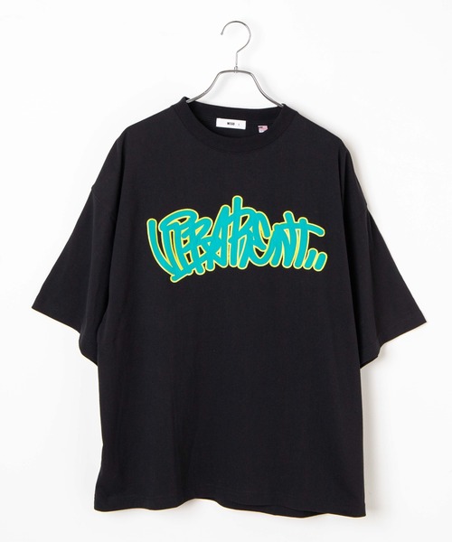 WEGO（ウィゴー）の「WEGO/グラフィティBIGT(S)（Tシャツ/カットソー・メンズ・ホワイト/ブラック/ブラック系その他/ホワイト系その他・MEDIUM/LARGE）」の22枚目の写真