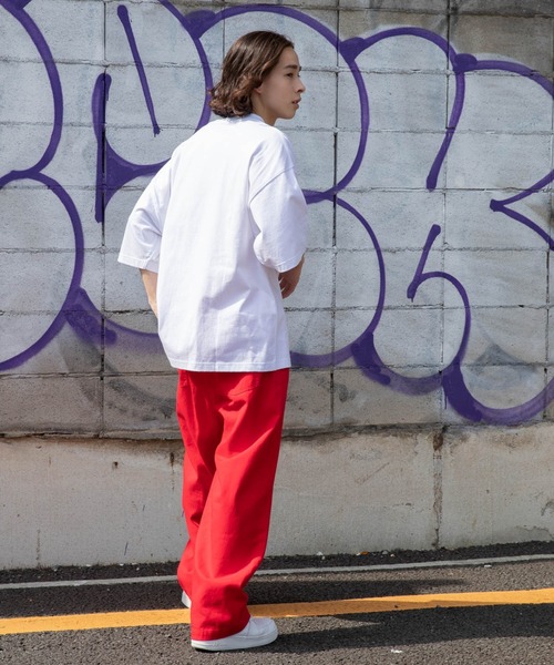 WEGO（ウィゴー）の「WEGO/グラフィティBIGT(S)（Tシャツ/カットソー・メンズ・ホワイト/ブラック/ブラック系その他/ホワイト系その他・MEDIUM/LARGE）」の9枚目の写真