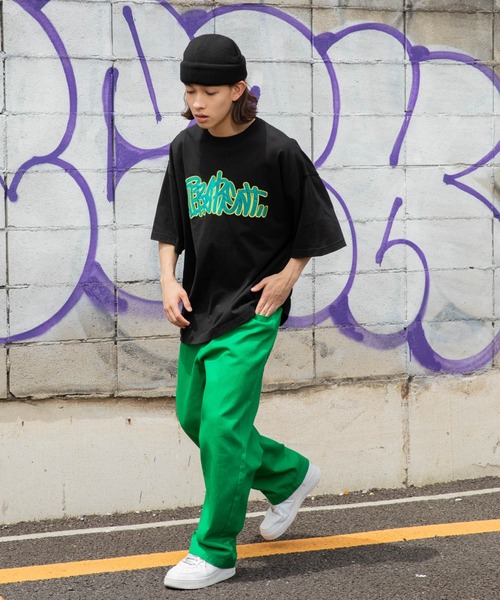 WEGO（ウィゴー）の「WEGO/グラフィティBIGT(S)（Tシャツ/カットソー・メンズ・ホワイト/ブラック/ブラック系その他/ホワイト系その他・MEDIUM/LARGE）」の17枚目の写真