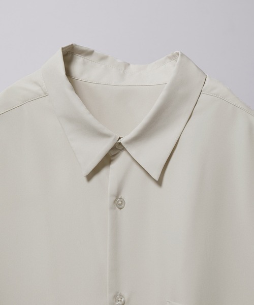 iisy（イージー）の「【 iisy 】ワンポイントロゴビッグシャツ（シャツ/ブラウス・メンズ・ブルー系その他4/ミント/ブラック/ライトグレー・XL/M/L/S）」の7枚目の写真