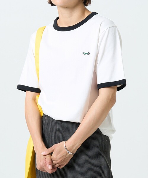 FREAK'S STORE（フリークスストア）の「TOWN CRAFT  × FREAK'S STORE/タウンクラフト  別注 リンガーTシャツ 限定展開（Tシャツ/カットソー・レディース・グリーン/レッド/ブラック・ﾌﾘ-）」の8枚目の写真