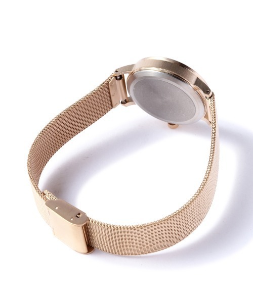 MARGARET HOWELL（マーガレットハウエル）の「SOLAR POWER MESH BAND（アナログ腕時計・レディース・ゴールド・FREE）」の6枚目の写真