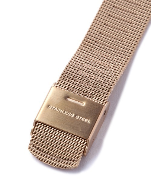 MARGARET HOWELL（マーガレットハウエル）の「SOLAR POWER MESH BAND（アナログ腕時計・レディース・ゴールド・FREE）」の5枚目の写真