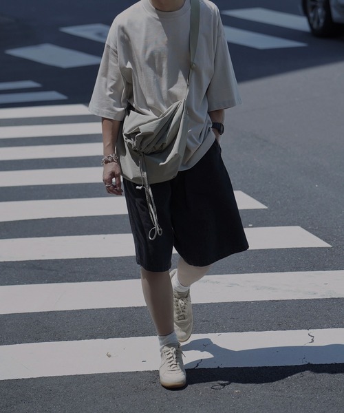 WYM LIDNM（ウィム バイ リドム）の「VINTAGE BLACK WASHED TWILL WIDE SHORTS（その他パンツ・メンズ・ブラック・S/M/L）」の16枚目の写真