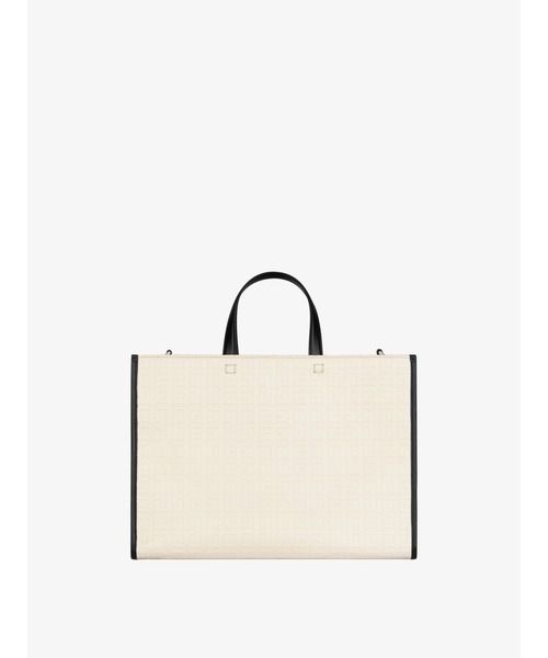 GIVENCHY(ジバンシイ)の「コーティングキャンバス - ミディアムトートバッグ(トートバッグ・レディース・ホワイト・SMALL)」の4枚目の写真