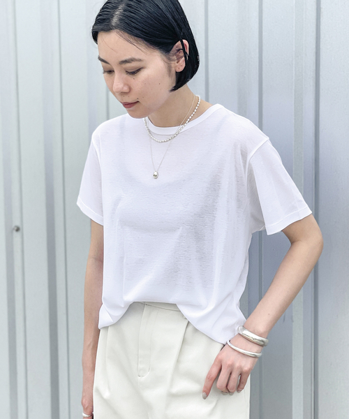 AP STUDIO（エーピーストゥディオ）の「シアーTシャツ（Tシャツ