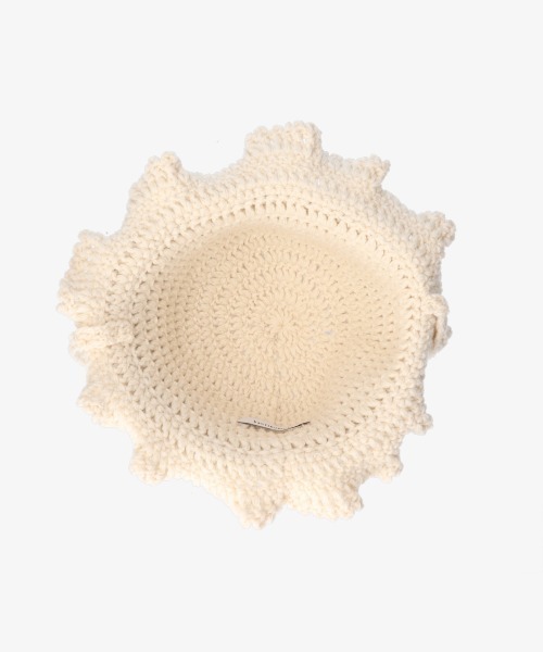 kaorinomori（カオリノモリ）の「kaorinomori ココハット（ハット・レディース・ホワイト/ネイビー/イエロー・FREE）」の12枚目の写真