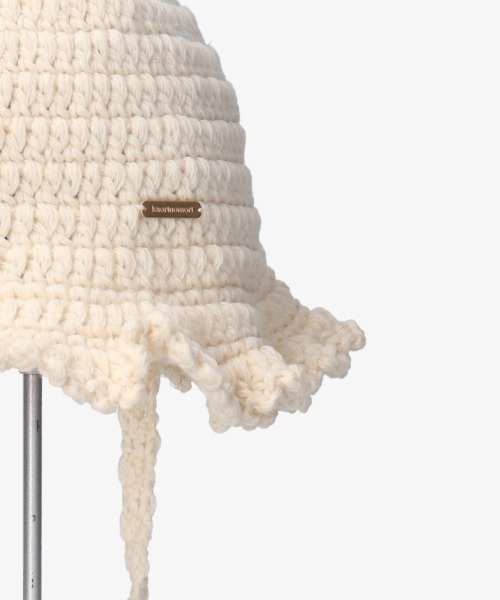 kaorinomori（カオリノモリ）の「kaorinomori ココハット（ハット・レディース・ホワイト/ネイビー/イエロー・FREE）」の13枚目の写真