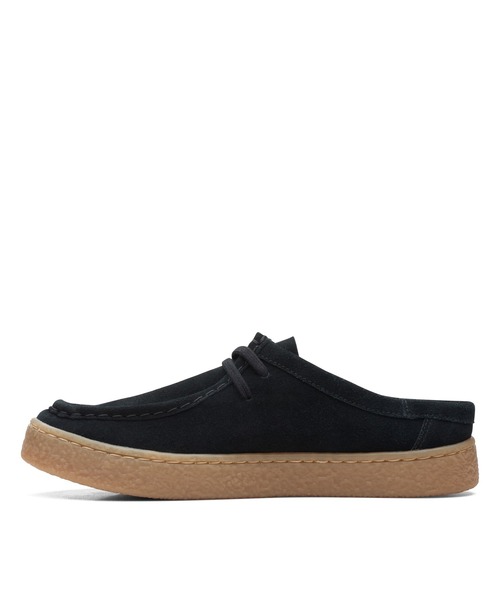 Clarks(クラークス)の「Barleigh Mule / バーレイミュール(ブラックスエード)(スリッポン・レディース・ブラック・UK5/UK6/UK4/UK3/UK3.5/UK4.5/UK5.5)」の6枚目の写真