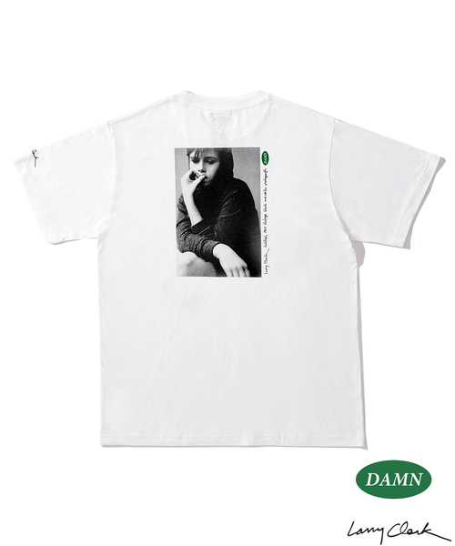 JOURNAL STANDARD(ジャーナルスタンダード)の「【DAMN×JOURNAL STANDARD】Girl Tulsa TEE(Tシャツ/カットソー・メンズ・ホワイト/ブラック・MEDIUM/LARGE/X-LARGE)」の6枚目の写真