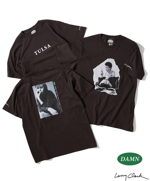 JOURNAL STANDARD(ジャーナルスタンダード)の「【DAMN×JOURNAL STANDARD】Girl Tulsa TEE(Tシャツ/カットソー・メンズ・ホワイト/ブラック・MEDIUM/LARGE/X-LARGE)」の9枚目の写真