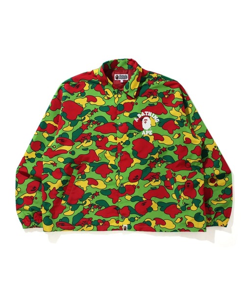 STA CAMO RELAXED FIT COACH JACKET M