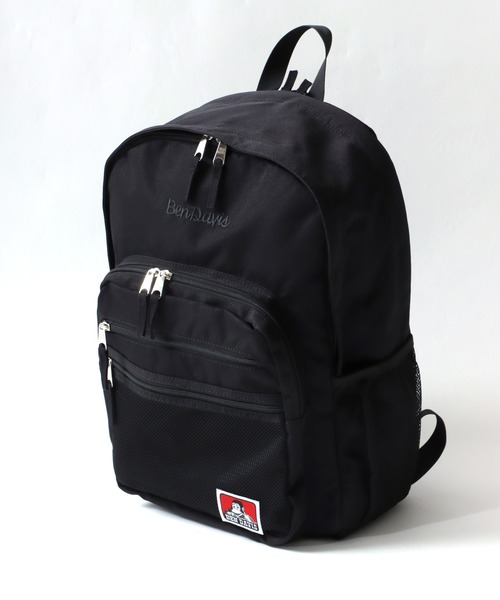 BEN DAVIS(ベンデイビス)の「BEN DAVIS/ベンデイビス 30L MESH XL BACKPACK バックパック(バックパック/リュック・メンズ・ブラック系その他3/ブラック系その他2/ブラック系その他/ブラック/ホワイト/パープル・FREE)」の3枚目の写真