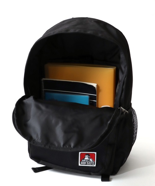 BEN DAVIS(ベンデイビス)の「BEN DAVIS/ベンデイビス 30L MESH XL BACKPACK バックパック(バックパック/リュック・メンズ・ブラック系その他3/ブラック系その他2/ブラック系その他/ブラック/ホワイト/パープル・FREE)」の7枚目の写真