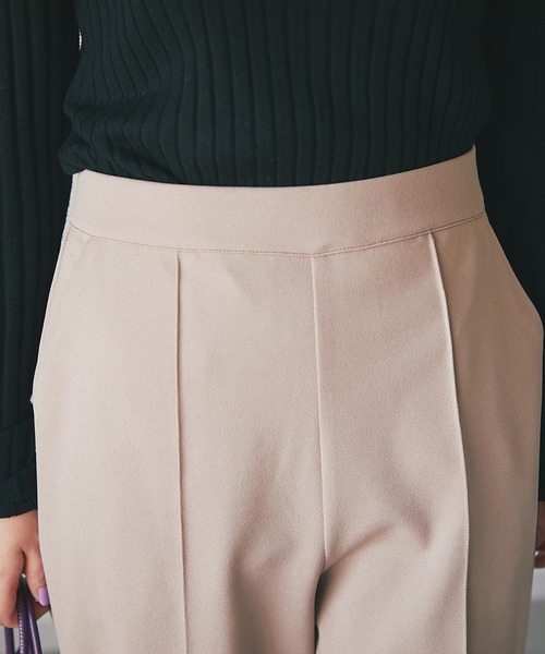 un dix cors(アンディコール)の「大人のリラックスパンツ ジョガーパンツ(その他パンツ・レディース・ライトグレー/ネイビー/キャメル・FREE)」の22枚目の写真