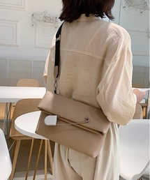 【OKUOKU 0909】safety pin モチーフ 2WAYショルダーバッグ / oku-bag-532-30
