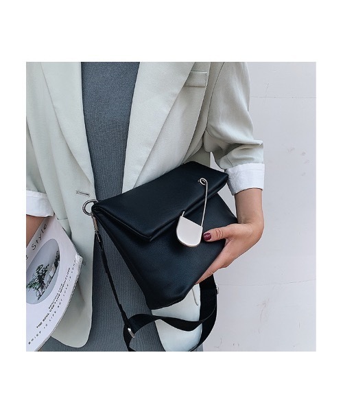 Burner(バーナー)の「【OKUOKU 0909】safety pin モチーフ 2WAYショルダーバッグ / oku-bag-532-30(ショルダーバッグ・レディース・その他2/その他1/その他3・FREE)」の9枚目の写真