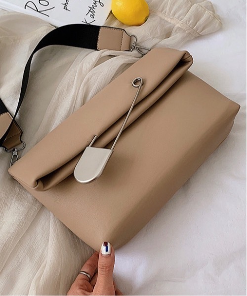 Burner(バーナー)の「【OKUOKU 0909】safety pin モチーフ 2WAYショルダーバッグ / oku-bag-532-30(ショルダーバッグ・レディース・その他2/その他1/その他3・FREE)」の14枚目の写真