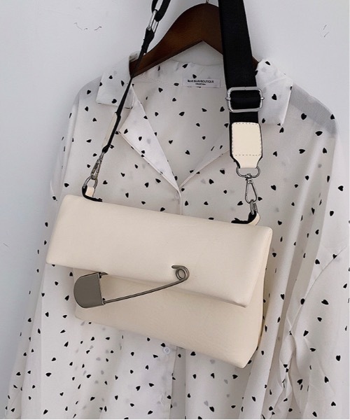 Burner(バーナー)の「【OKUOKU 0909】safety pin モチーフ 2WAYショルダーバッグ / oku-bag-532-30(ショルダーバッグ・レディース・その他2/その他1/その他3・FREE)」の18枚目の写真