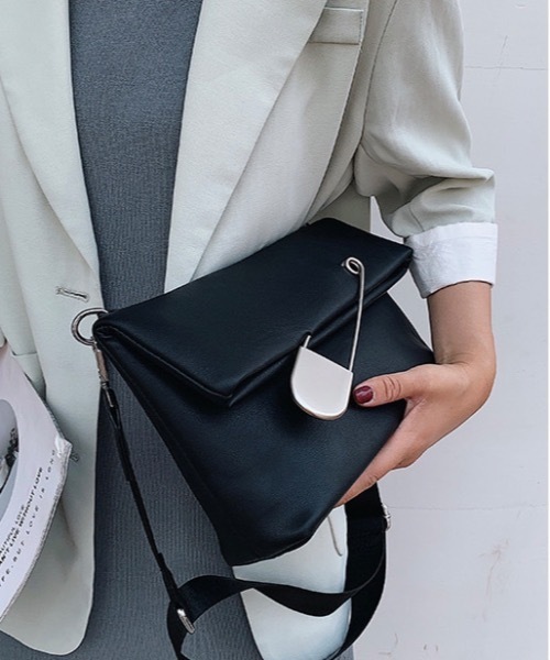 Burner(バーナー)の「【OKUOKU 0909】safety pin モチーフ 2WAYショルダーバッグ / oku-bag-532-30(ショルダーバッグ・レディース・その他2/その他1/その他3・FREE)」の15枚目の写真