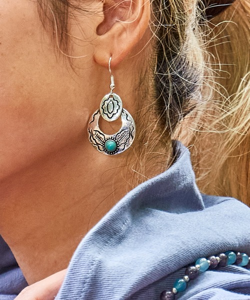 チャイハネ（チャイハネ）の「【チャイハネ】トリプテドピアス（ピアス（両耳用）・レディース・その他1/その他2・FREE）」の2枚目の写真