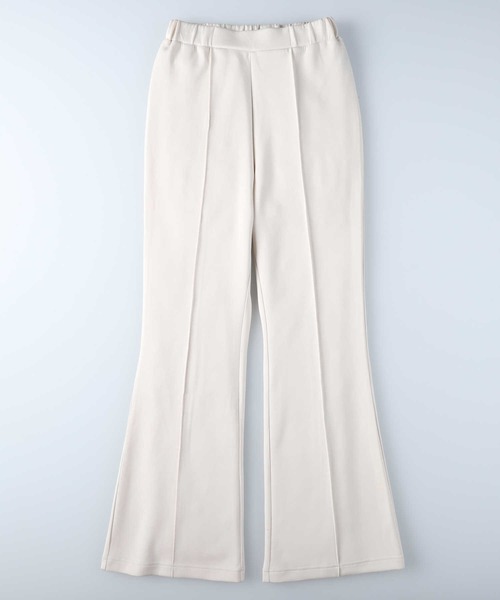 HONEYSUCKLE ROSE(ハニーサックルローズ)の「【HONEYSUCKLE ROSE】「nobee」フレアパンツ(スラックス・レディース・オレンジ/ブラック/オフホワイト・L/S/M)」の20枚目の写真