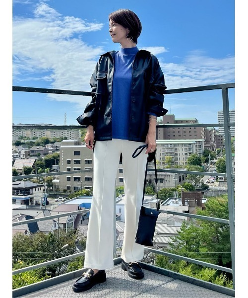 02SS UNDERCOVER HAZE期 デストロイニットパッチフレアパンツ セール】【HONEYSUCKLE ROSE】「nobee」フレアパンツ（スラックス