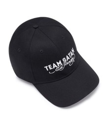 【TEAM SATAN × ED HARDY/チームサタン×エドハーディー】TIGER CAP / キャップ トライバル タトゥー Y2K