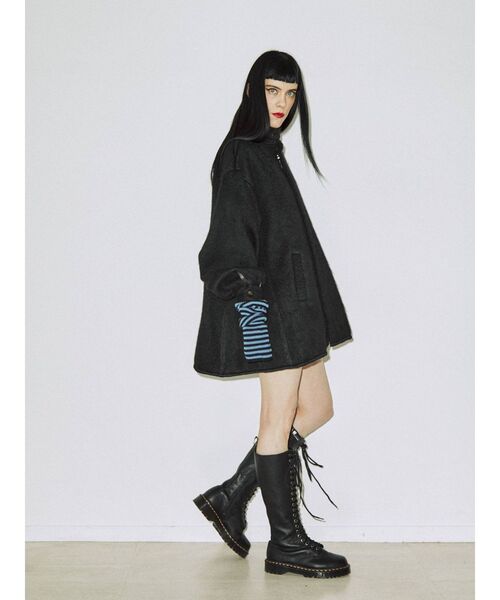 jouetie（ジュエティ）の「フレアスライバーコート（その他アウター・レディース・ライトブルー/ブラック/オフホワイト/グリーン・MEDIUM）」の12枚目の写真