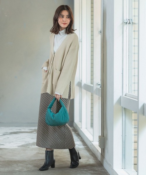 LEPSIM（レプシィム）の「キレイめヒールブーツ　123119（ブーツ・レディース・アイボリー/ブラック・LARGE/MEDIUM）」の8枚目の写真