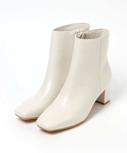 LEPSIM（レプシィム）の「キレイめヒールブーツ　123119（ブーツ・レディース・アイボリー/ブラック・LARGE/MEDIUM）」の9枚目の写真