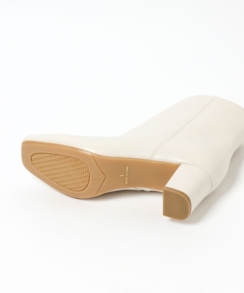 LEPSIM（レプシィム）の「キレイめヒールブーツ　123119（ブーツ・レディース・アイボリー/ブラック・LARGE/MEDIUM）」の15枚目の写真